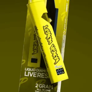 Pressure Lemon Venom 2g Liquid Diamond + Live Resin All-In-One Vape (Indica)